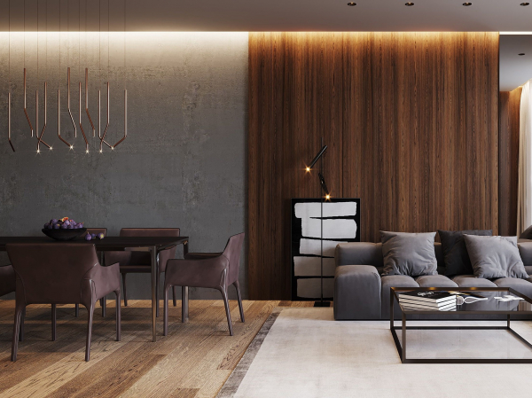 Парящие натяжные потолки