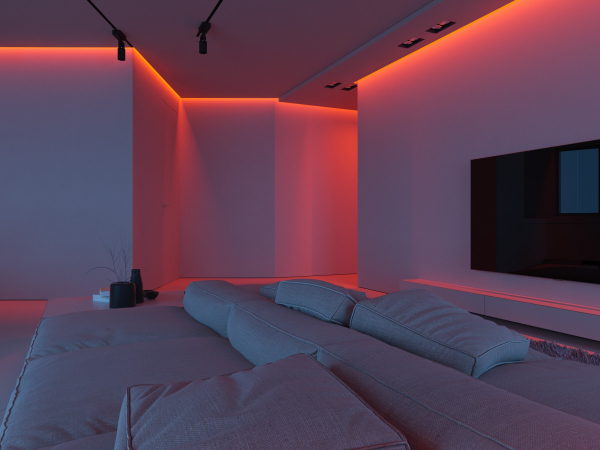 Парящие натяжные потолки