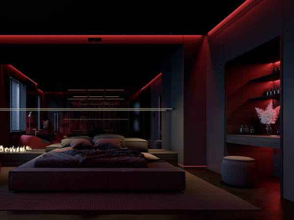 Парящие натяжные потолки